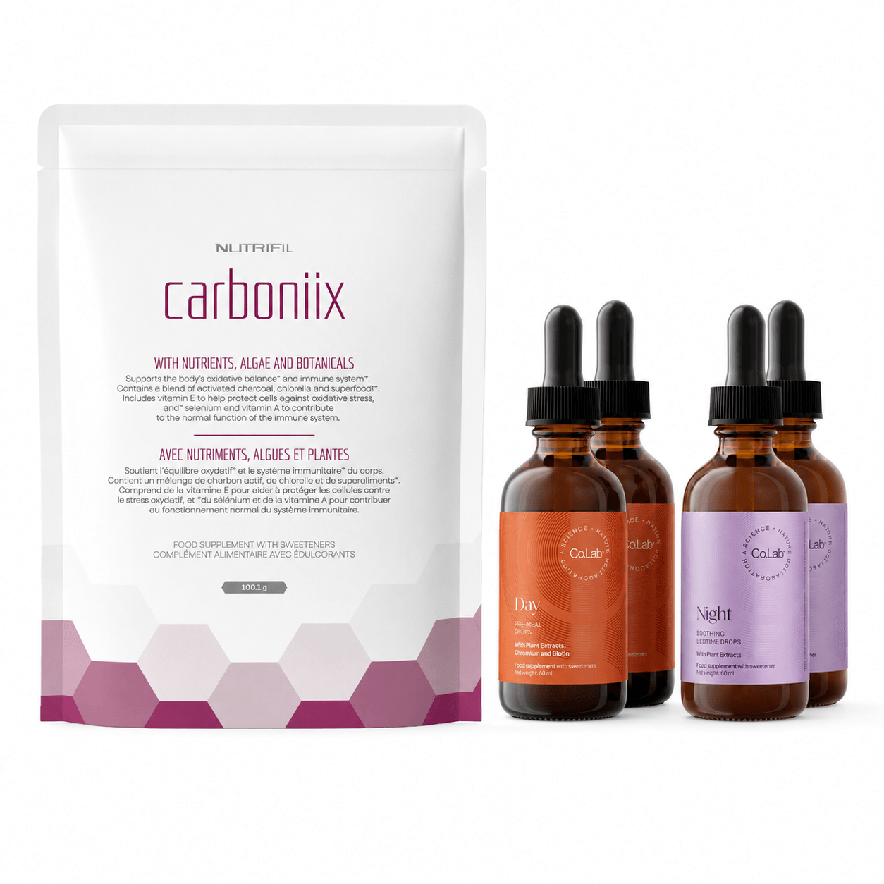 Partner.co-Pack Carboniix et gouttes Day & Night - pack