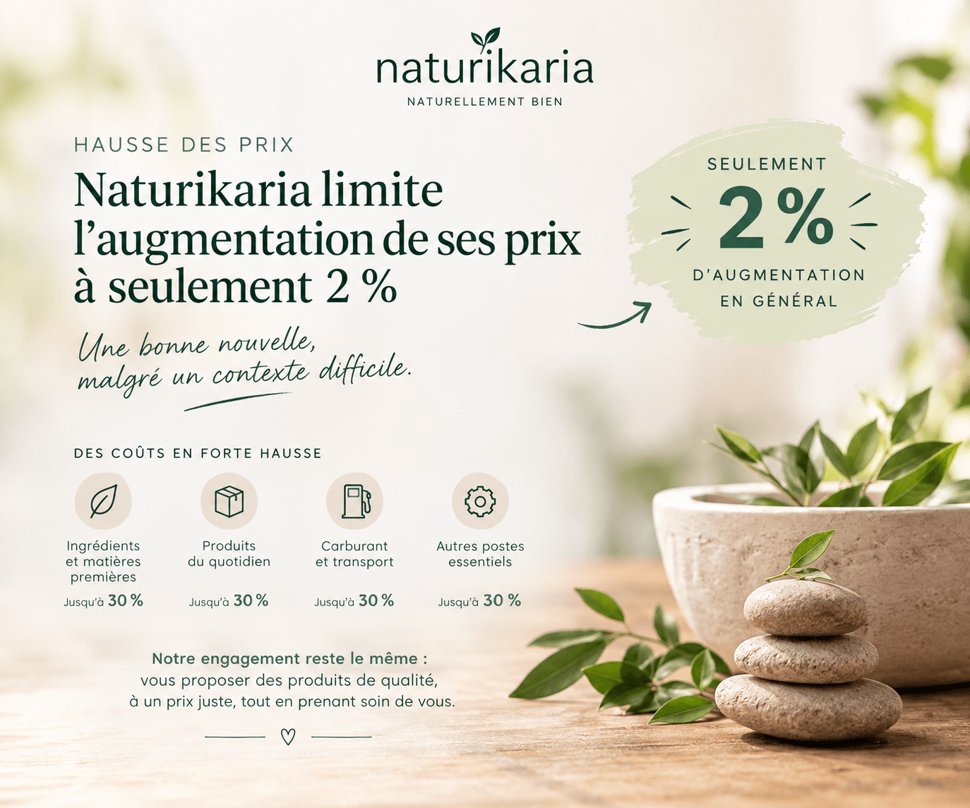 augmentation des prix